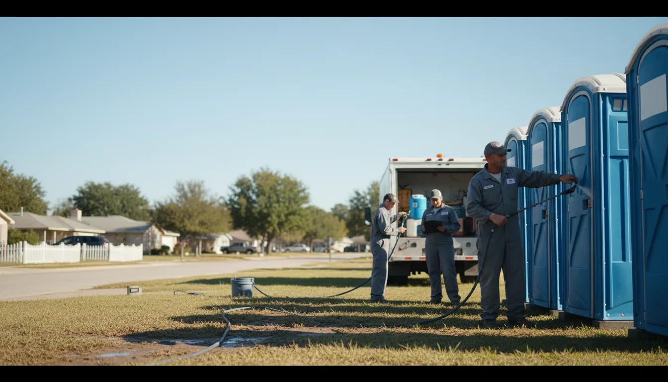 Long-Term Portable Toilet Rental in New Bern, NC near me